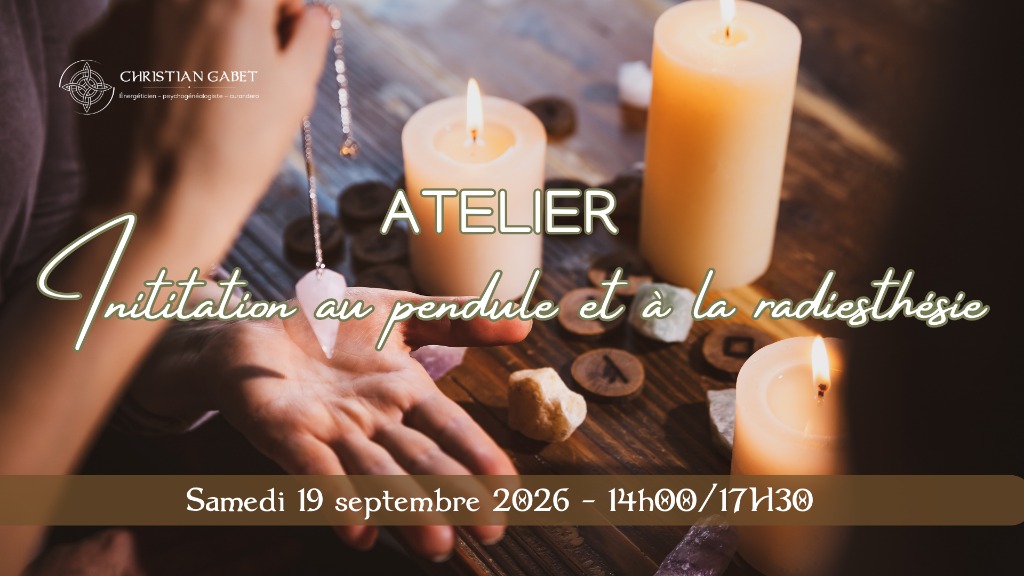 illustration Atelier découverte du pendule et de la radiesthésie