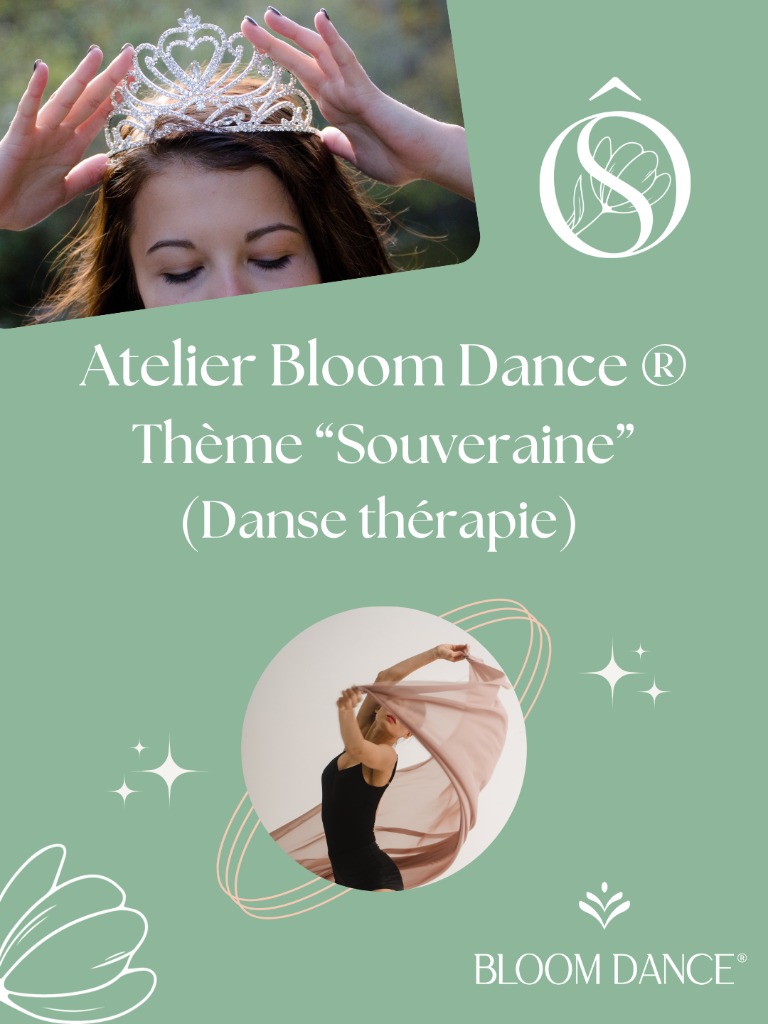 illustration 👑 Cercle et Atelier Bloom Dance® ~ Souveraine 👑
