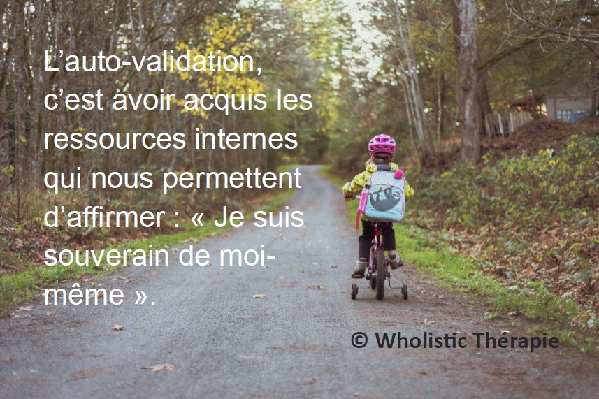 illustration L’auto-validation