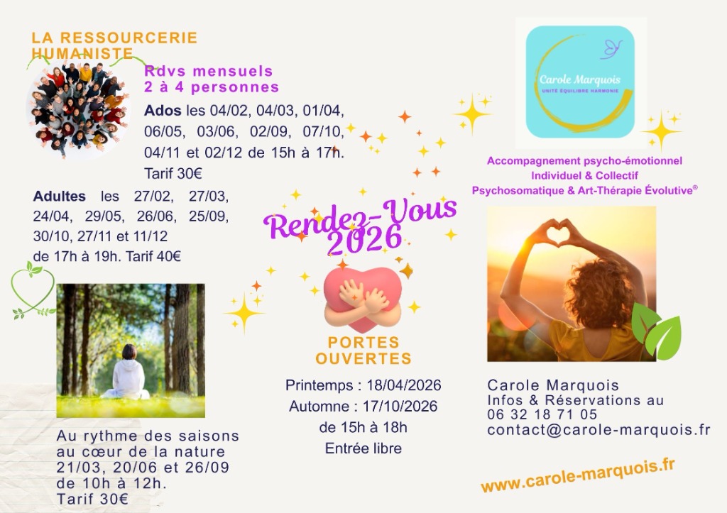 illustration Découvrez le programme 2026 de la Ressourcerie Humaniste – Réservations ouvertes !