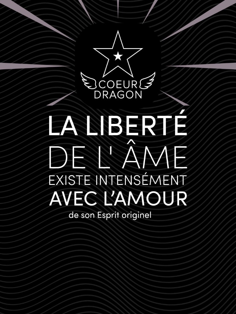 illustration La liberté de l’âme existe intensément avec l’amour de son esprit originel