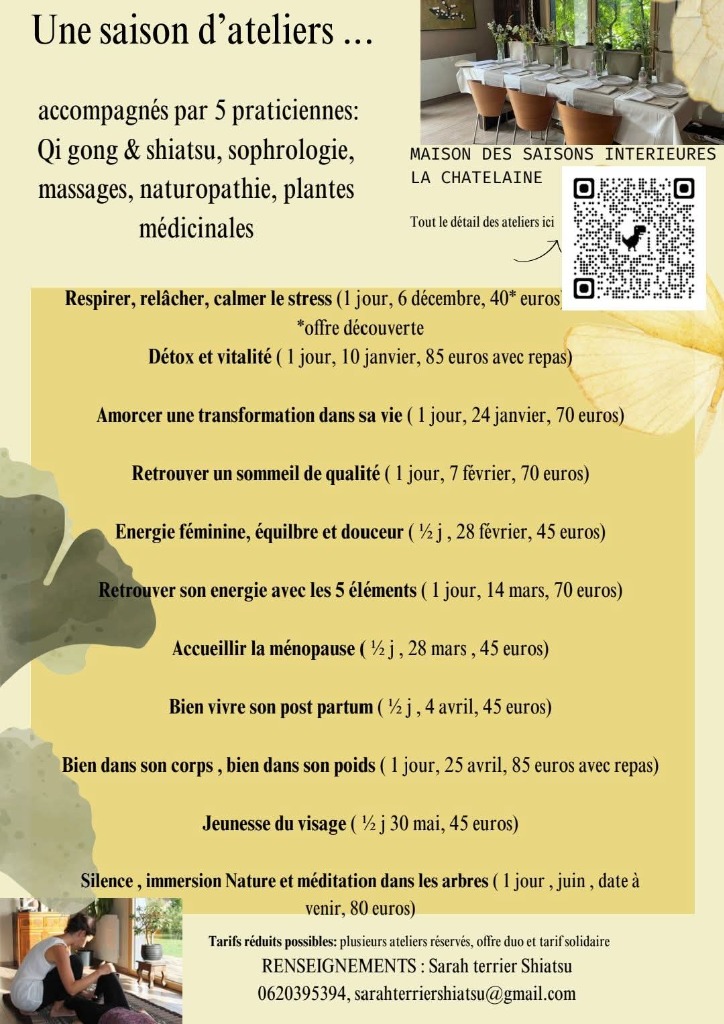 illustration La Maison des Saisons Intérieures