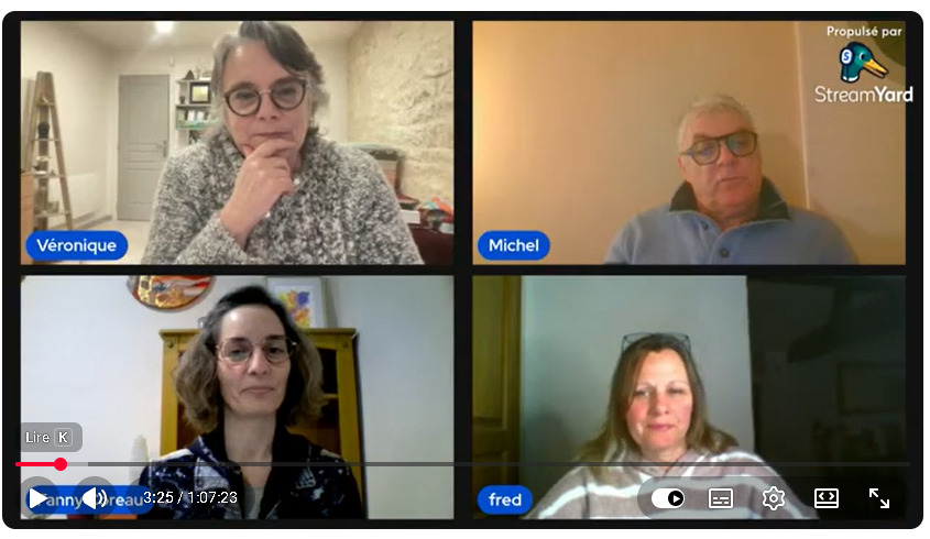 illustration Interview Youtube sur la chaîne Alliance quantique