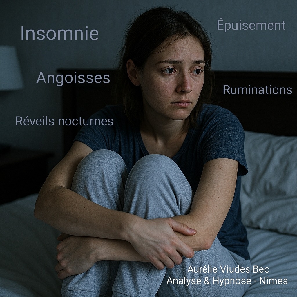 illustration Insomnies et angoisses