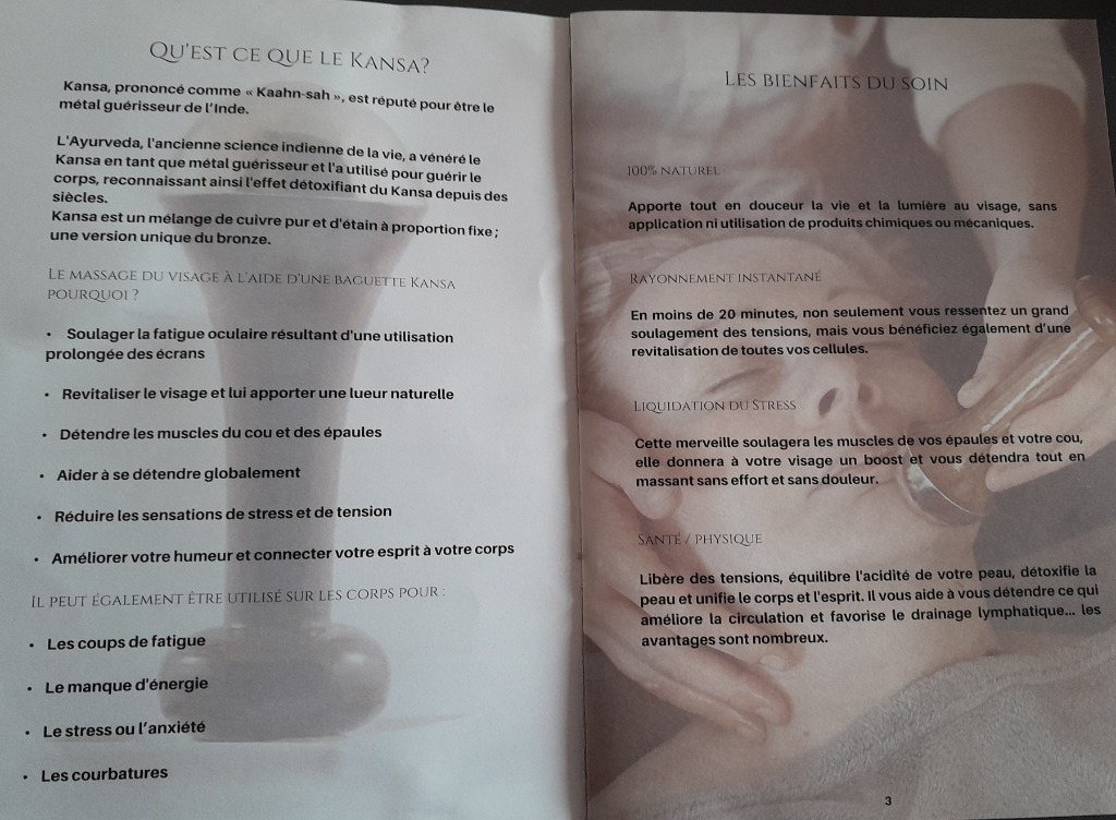 illustration Offre un soin du visage Shinzu à chaque rdv pris Lahochi