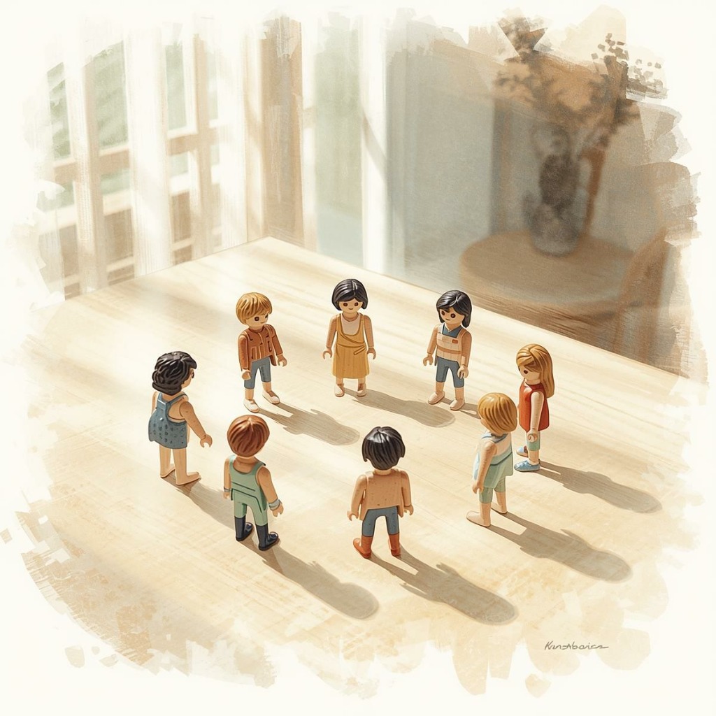 illustration 29/08 après-midi constellation familiale en groupe à Gondreville