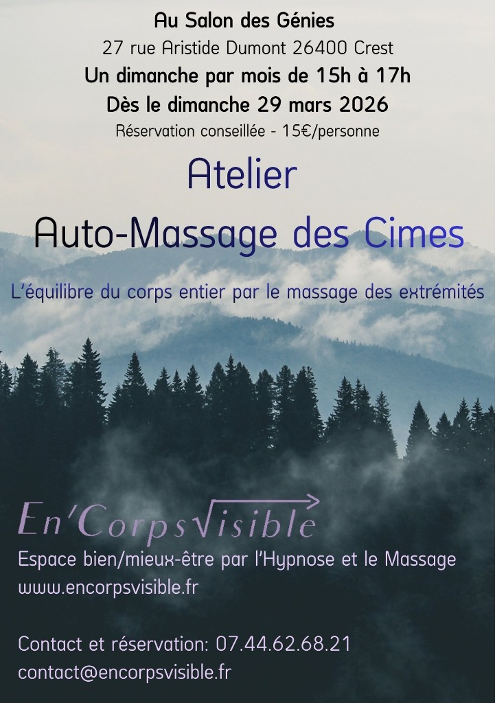 illustration Atelier Auto-Massage des Cimes