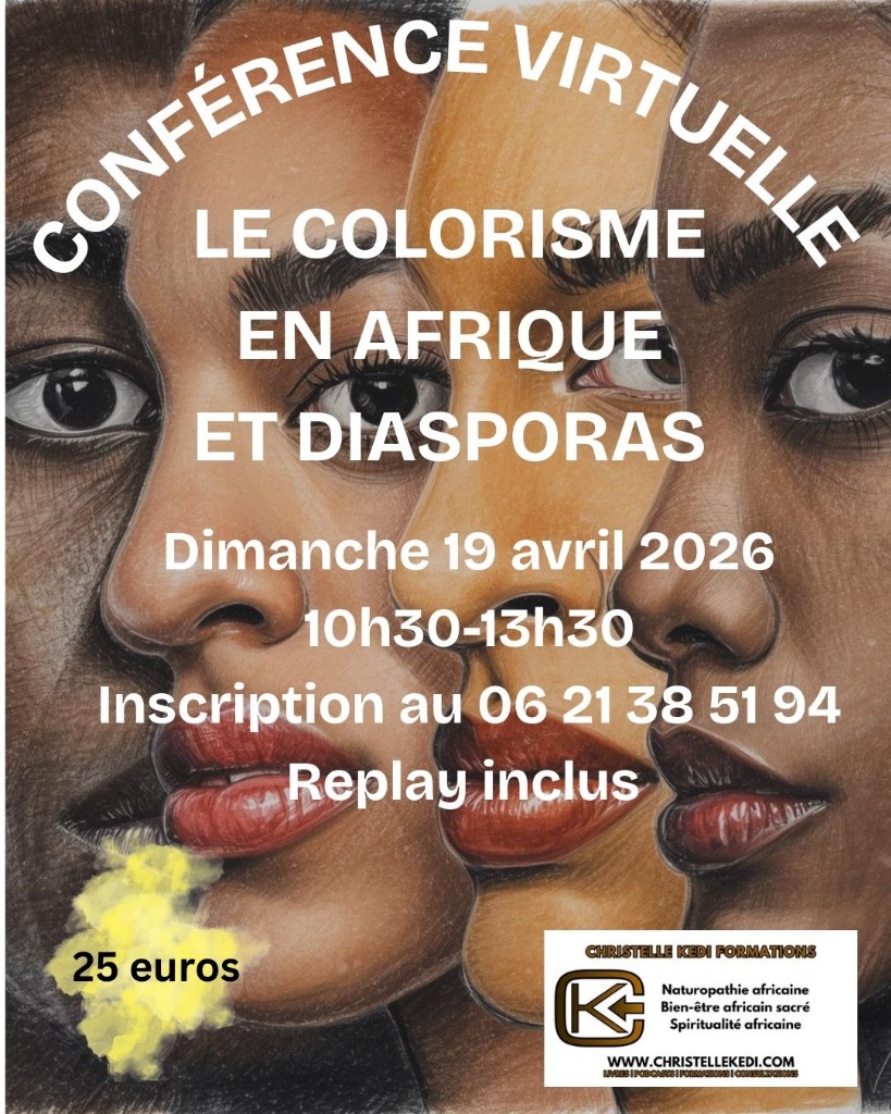 illustration Conférence virtuelle sur le colorisme