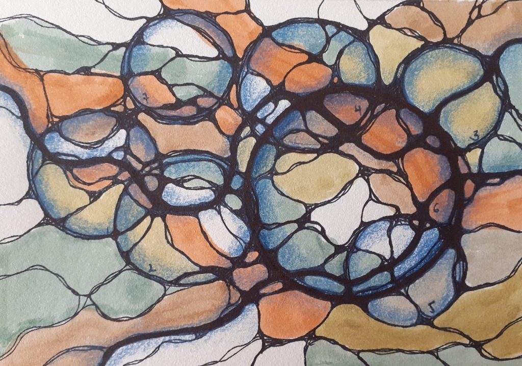 illustration Travailler sur soi et se reconnecter à soi tout en dessinant !