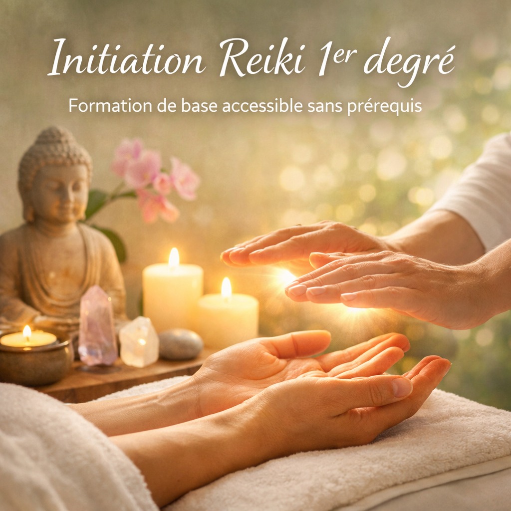 illustration 👉 Initiation Reiki 1er degré – Week-end
