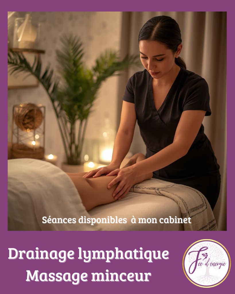 illustration Drainage lymphatique et massage minceur