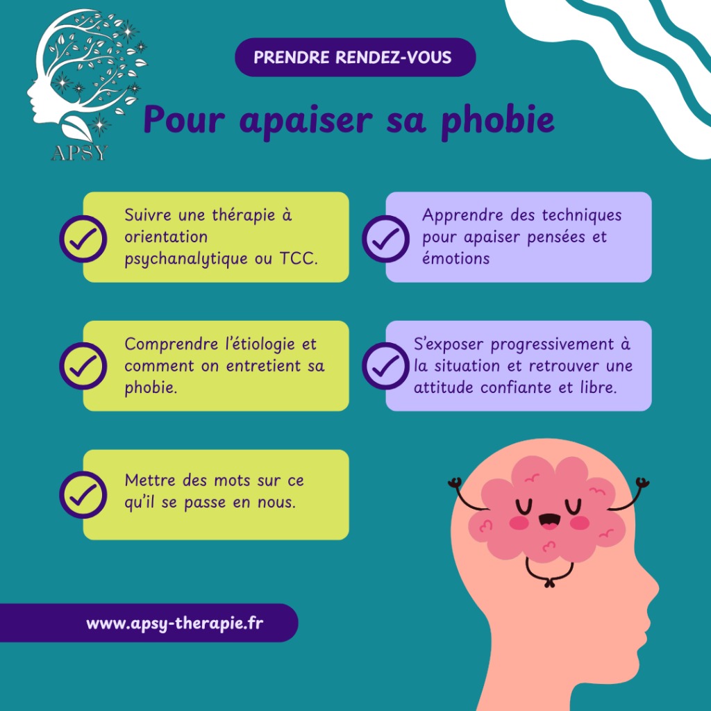 illustration Apaiser sa phobie pour retrouver sa liberté.