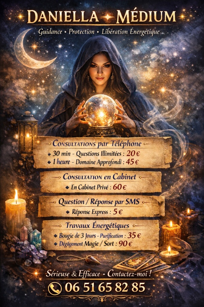 illustration Toutes les prestations de Daniella médium