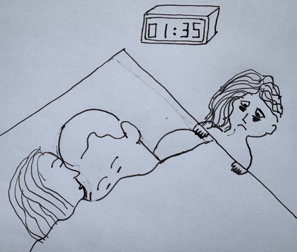 illustration Troubles du sommeil