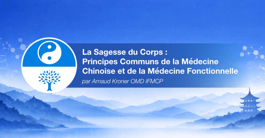 illustration La Sagesse du Corps : Principes Communs de la Médecine Chinoise et de la Médecine Fonctionnelle