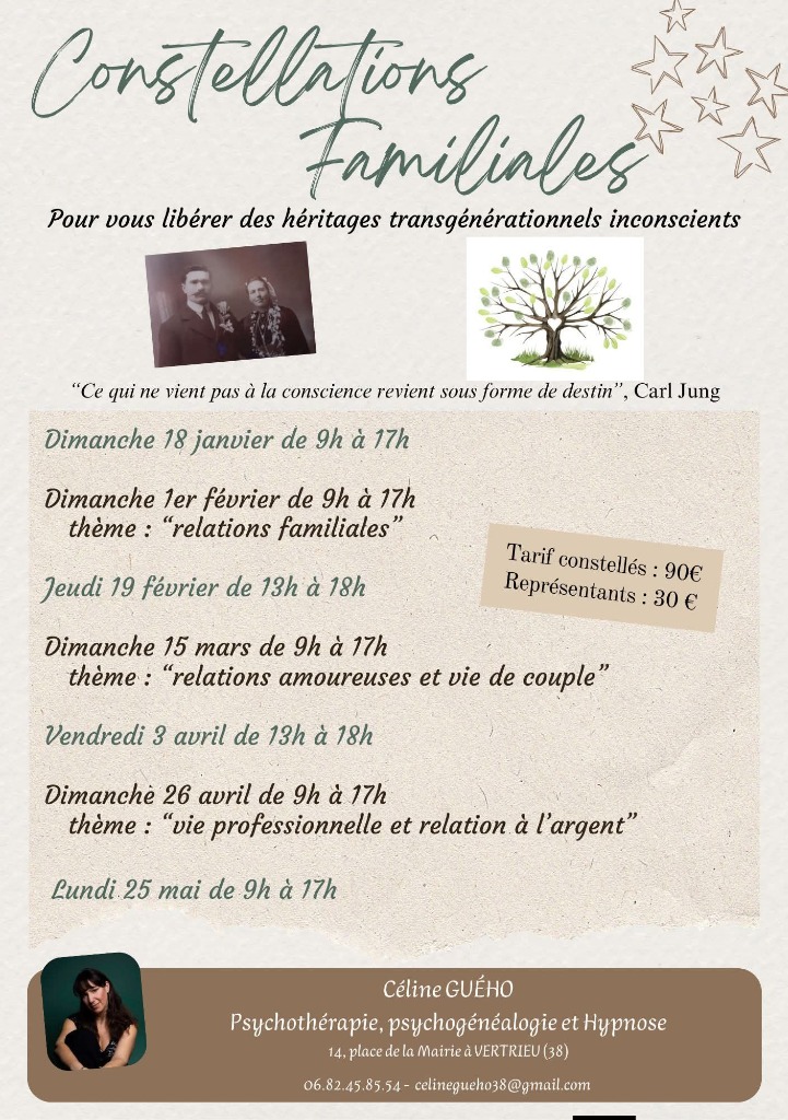 illustration Ateliers de constellations familiales