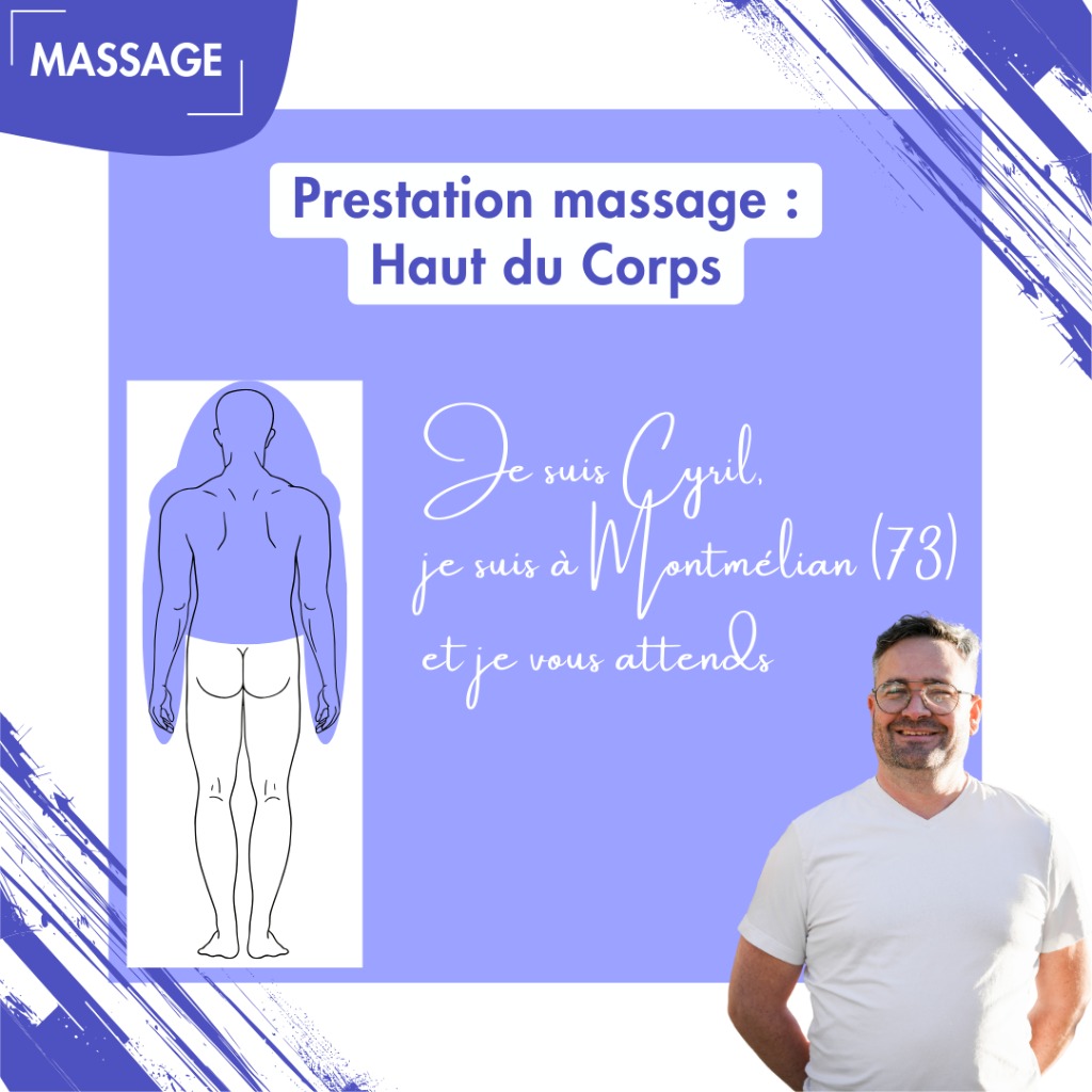 illustration Focus Massage #2 — HAUT DU CORPS