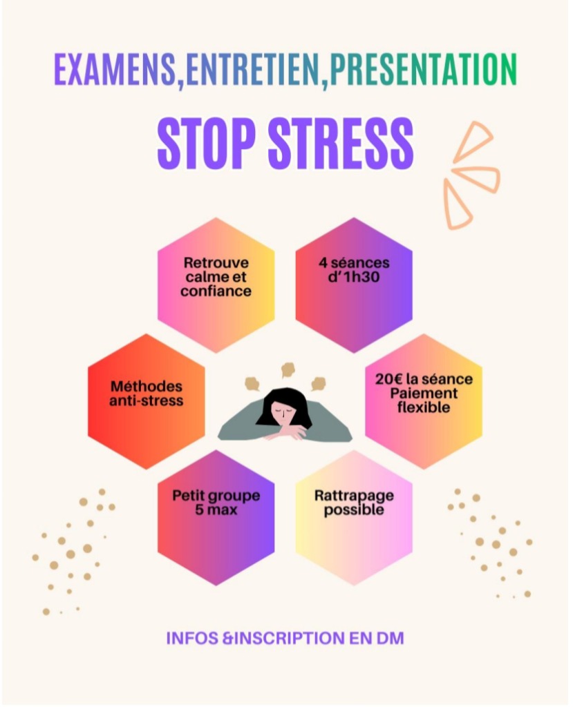 illustration Stop au stress. J'ai sophro