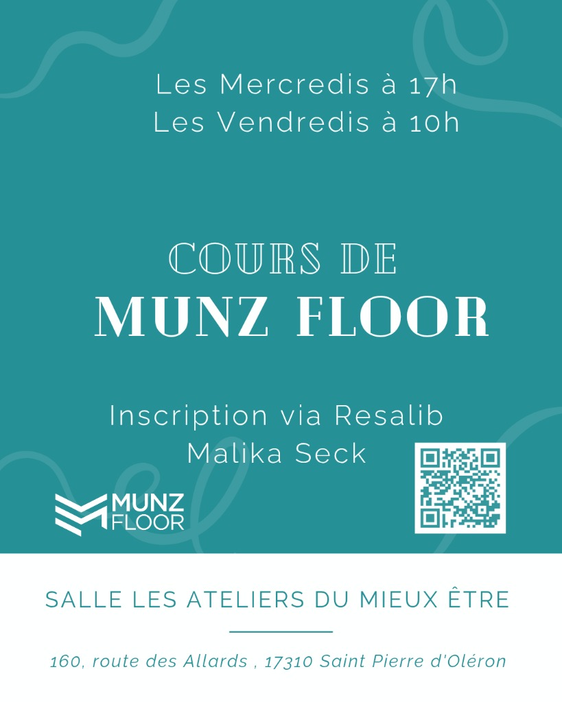 illustration Cours collectifs de MUNZ FLOOR® sur Oléron (à partir du 11.03.)