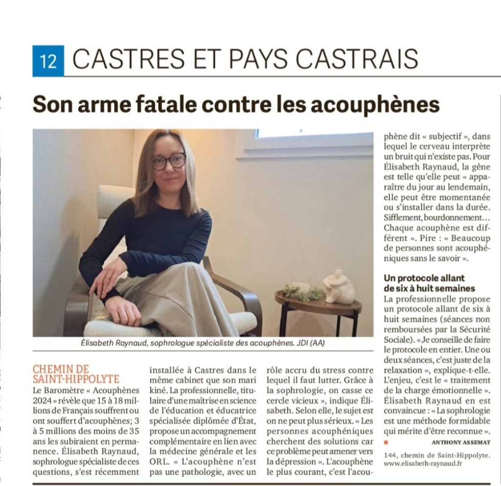 illustration Article dans le Journal d'Ici
