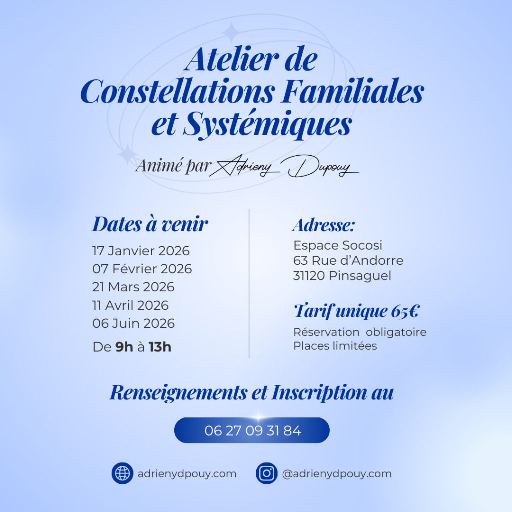 illustration Atelier de Constellation Familiale et Systémique