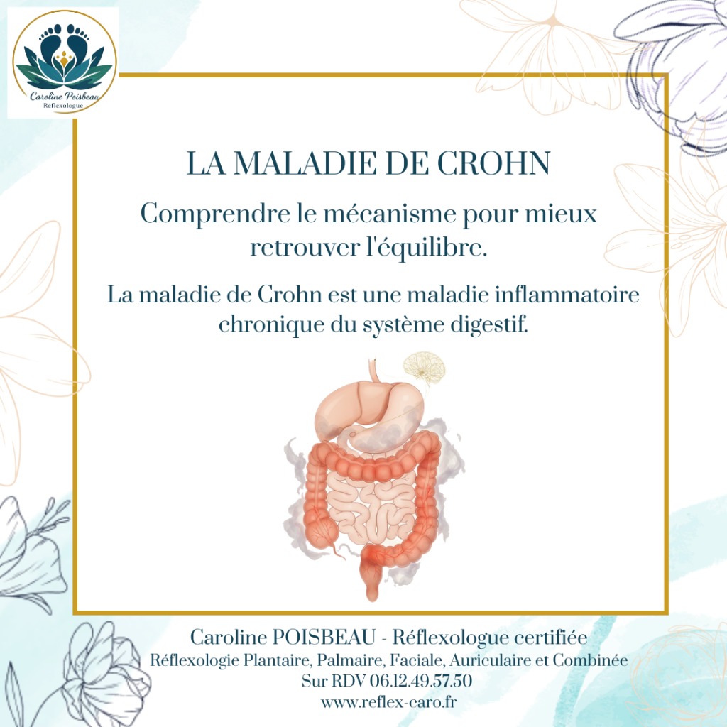 illustration Maladie de Crohn : Écouter, Apaiser, cicatriser.