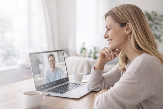 illustration Perte de poids par hypnose en visio : Simple, efficace, où que vous soyez