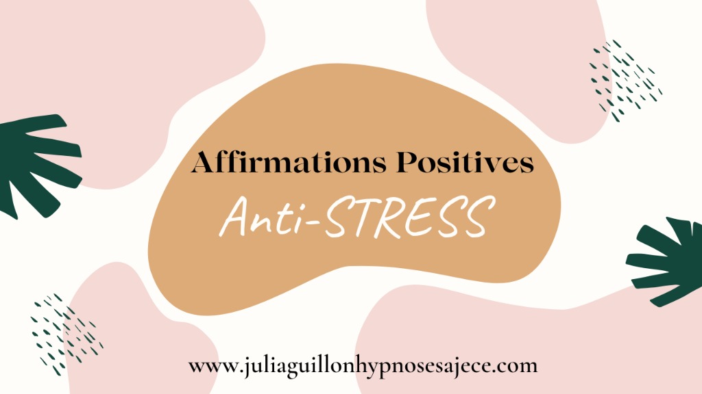 illustration Affirmations positives anti-stress: nouvelle vidéo disponible sur ma chaine youtube