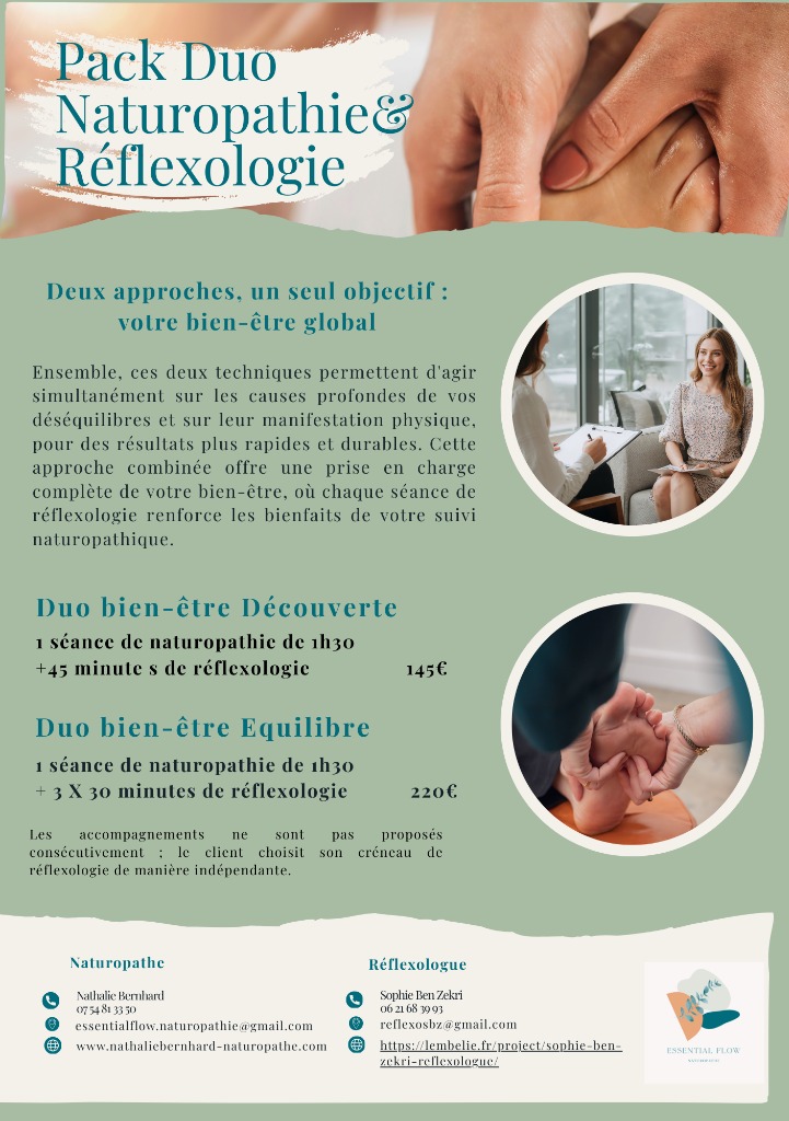 illustration Packs Naturopathie & Réflexologie