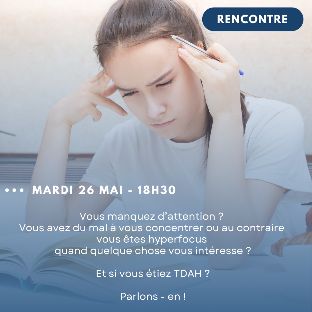 illustration Qu'est-ce que le TDAH (Trouble du Déficit de l'Attention avec ou sans Hyperactivité) ?