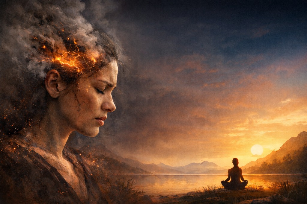 illustration La colère profonde ne se montre pas toujours. Elle ne crie pas forcément…