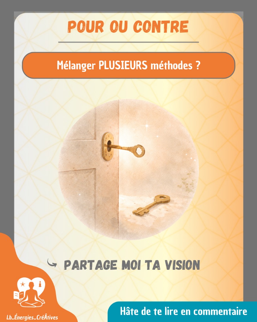 illustration POUR ou CONTRE plusieurs méthodes?