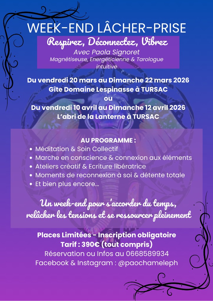 illustration Week-end reconnexion "Lâcher-prise"