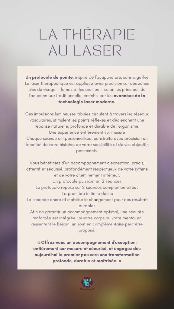 illustration AURICULOTHERAPIE ET THERAPIE AU LASER