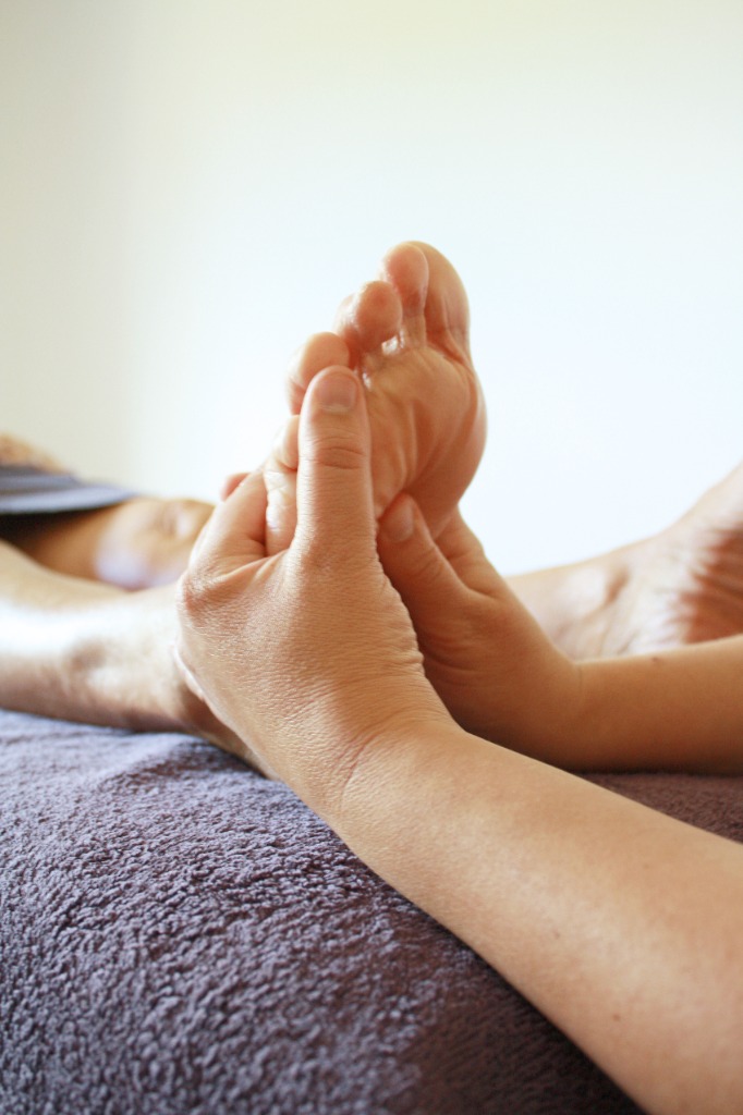 illustration REFLEXOLOGIE  PLANTAIRE