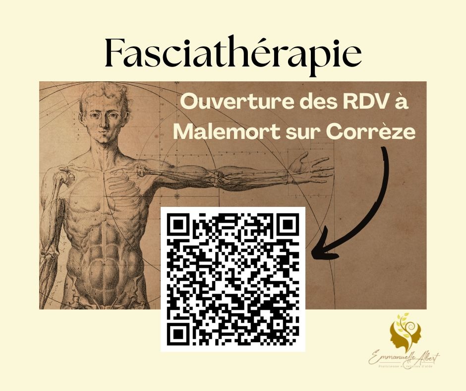 illustration Nouveau cabinet de fasciathérapie à Malemort