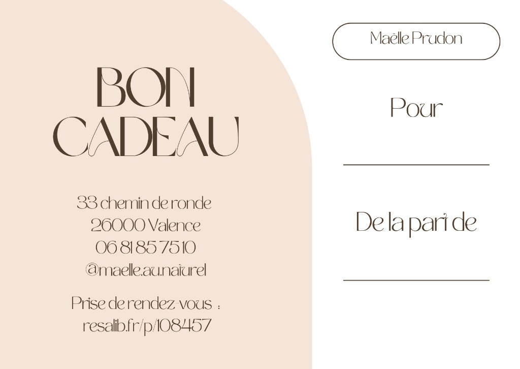 illustration Bon cadeau