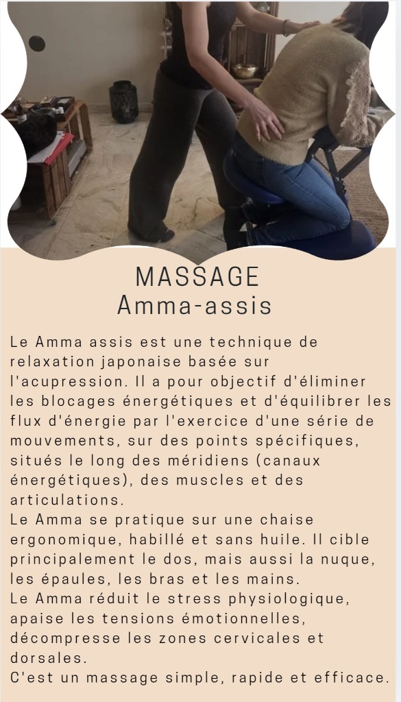 illustration Massage Amma-assis