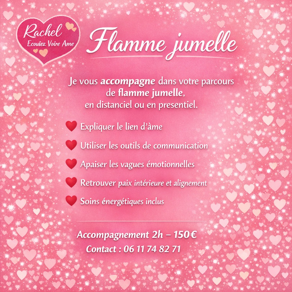 illustration Accompagnement du parcours de flamme jumelle : compréhension, apaisement et évolution personnelle