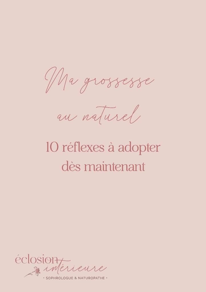 illustration Ebook gratuit : Ma Grossesse Naturelle : 10 réflexes à adopter dès maintenant