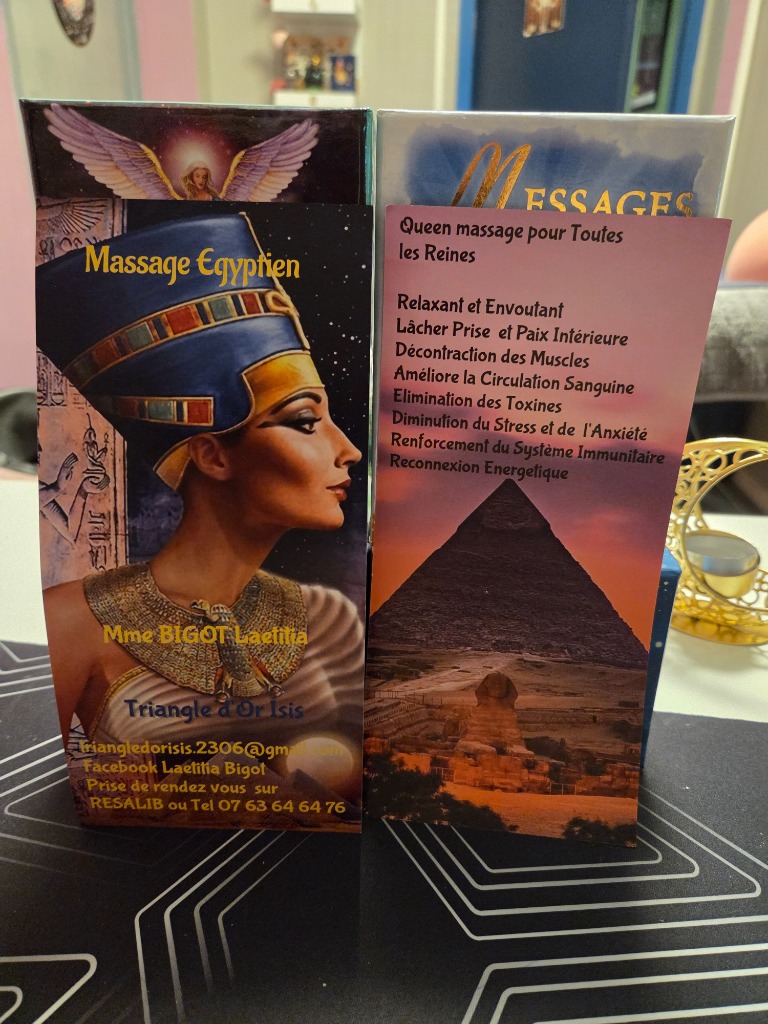 illustration Massage égyptien  réservé uniquement au femmes