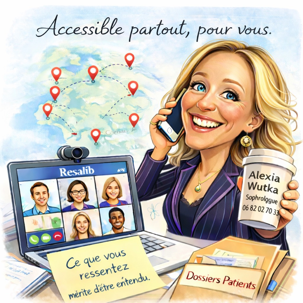 illustration Votre bien être, accessible partout