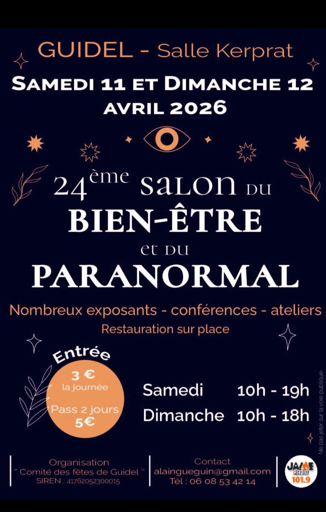 illustration Salon du paranormal A Guidel
