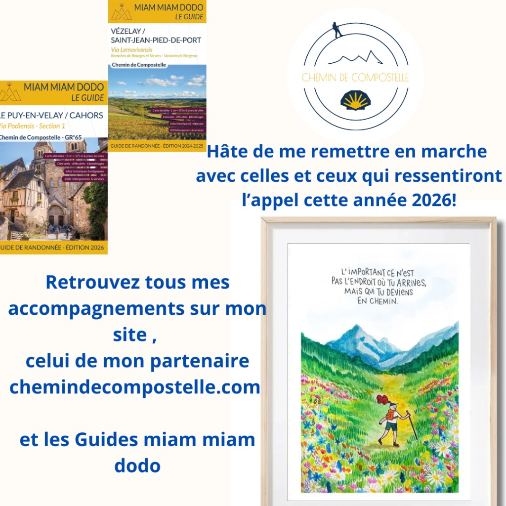 illustration Voyage Initiatique sur Le Chemin de Compostelle - 2026
