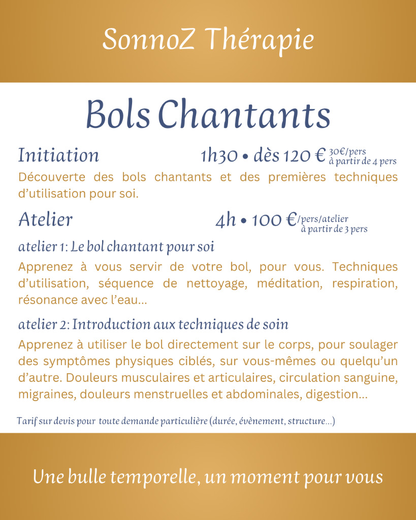 illustration Bols Chantants Tibétains