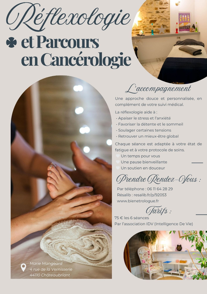 illustration Réflexologie et Parcours en Cancérologie