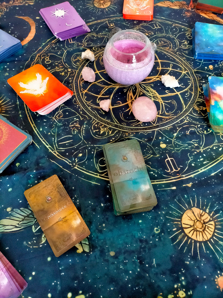 illustration Atelier Guidance Oracle – Clarté, alignement et réponses intérieures (77) - 11 AVRIL