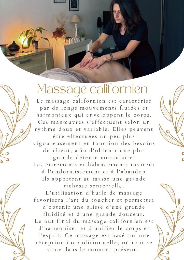 illustration Massage Californien