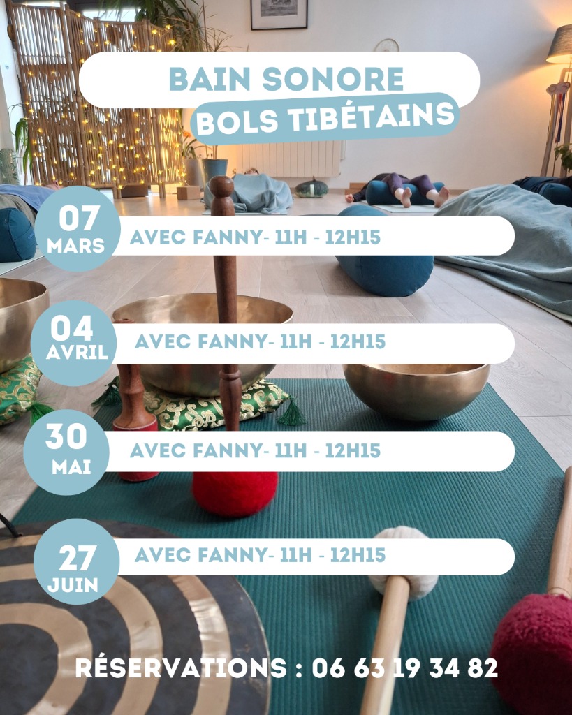 illustration Bain Sonore (Bols Tibétains)