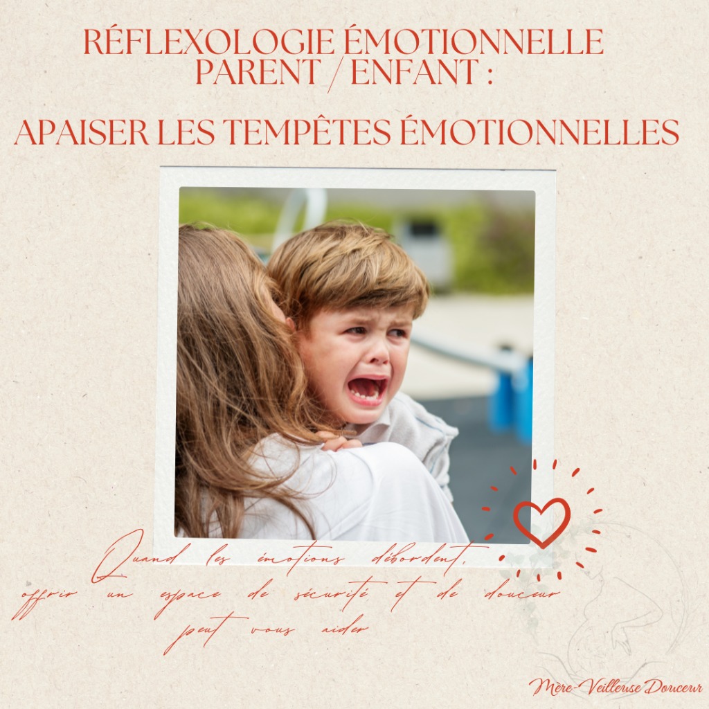 illustration Réflexologie émotionnelle parent / enfant : apaiser les tempêtes émotionnelles